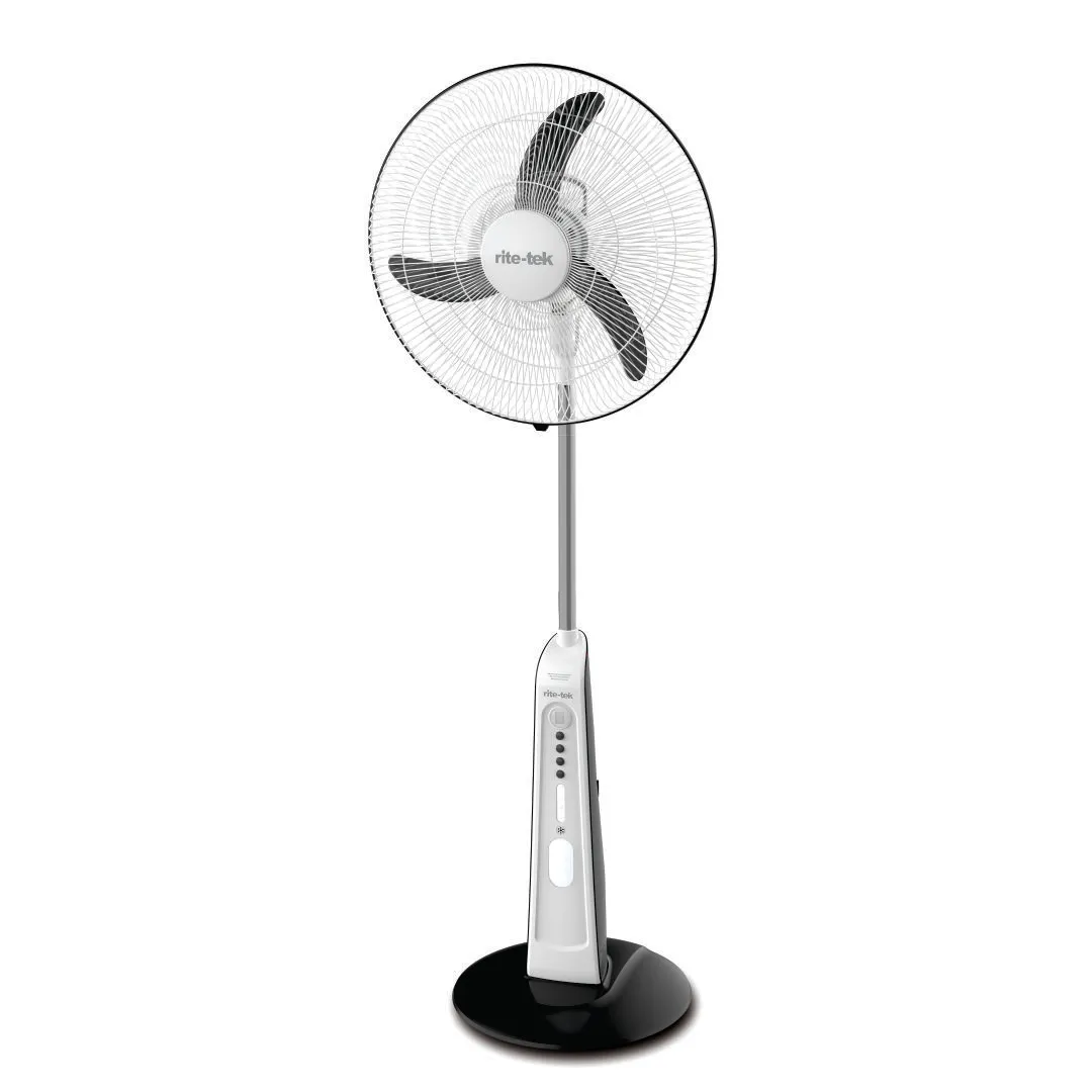 Rechargeable Standing Fan – Model: RF-585 White