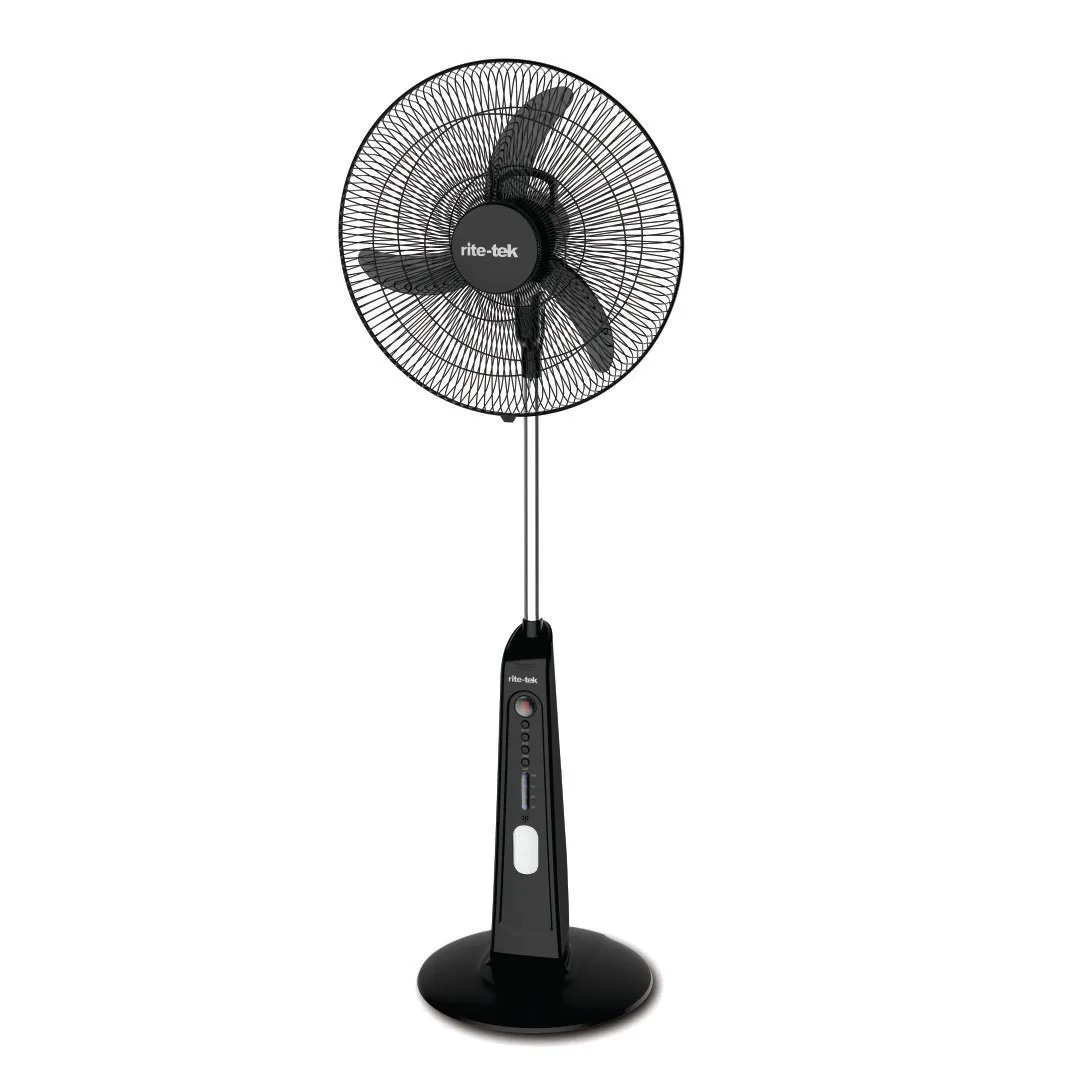 Rechargeable Standing Fan – Model: RF-590 Black
